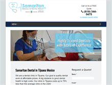 Tablet Screenshot of goodsamdental.org